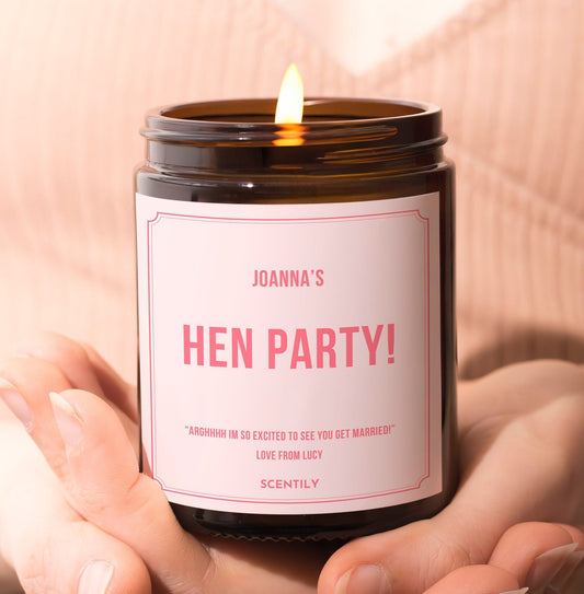 Hen Party Scented Candle