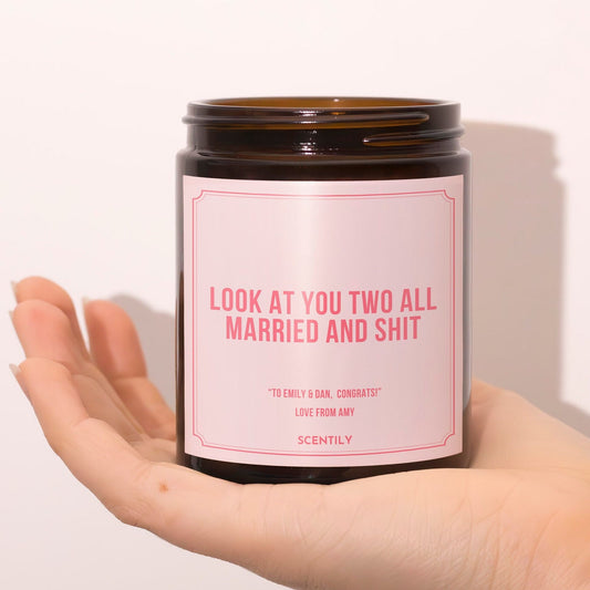 All Married & Sh*t Scented Candle