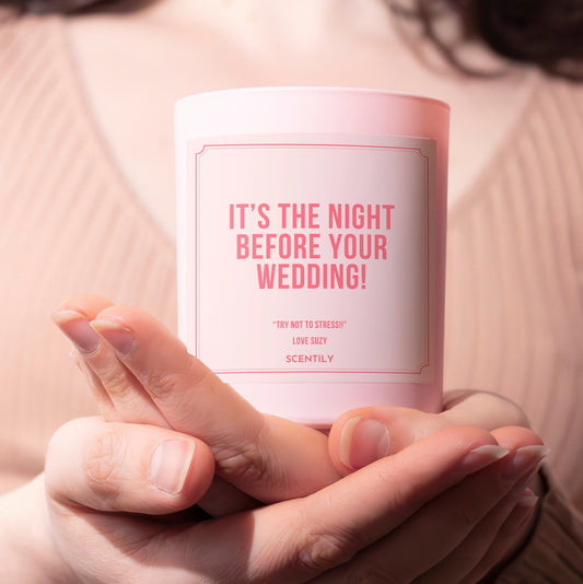 Night Before Your Wedding Candle