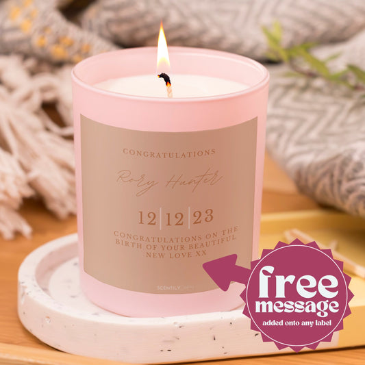 Celebration Date Scented Candle