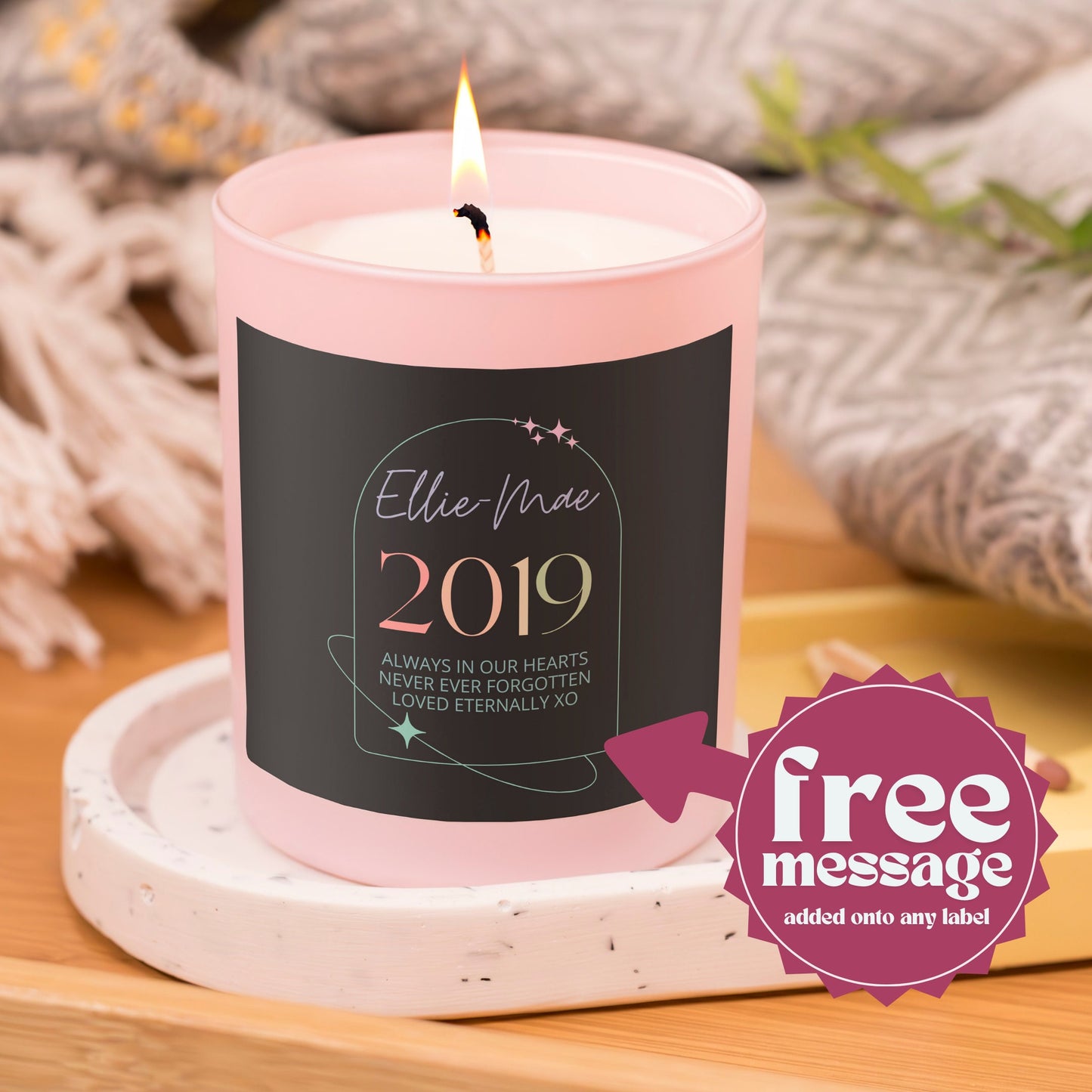 In Memory of Scented Candle