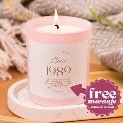 Date to Remember Scented Candle