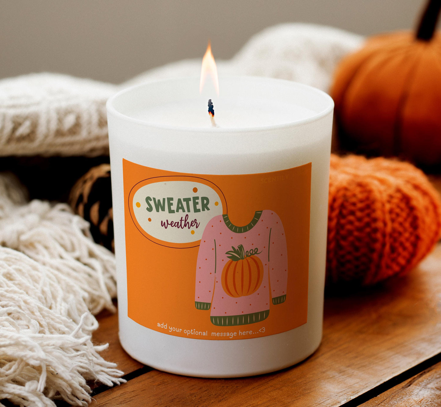 Sweater Weather Autumnal Scented Candle
