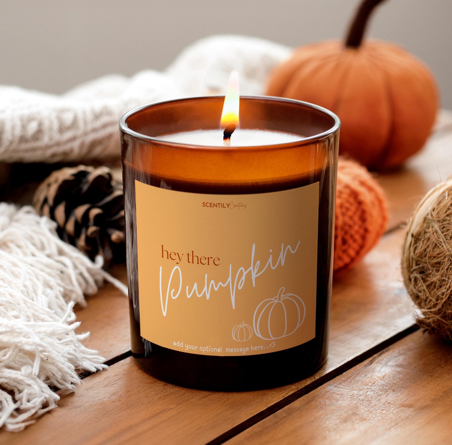 Hey Pumpkin Scented Candle