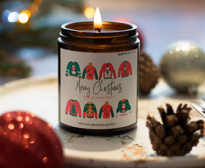 Christmas Sweater Scented Candle