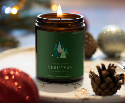 Merry Christmas Candle Scented Candle