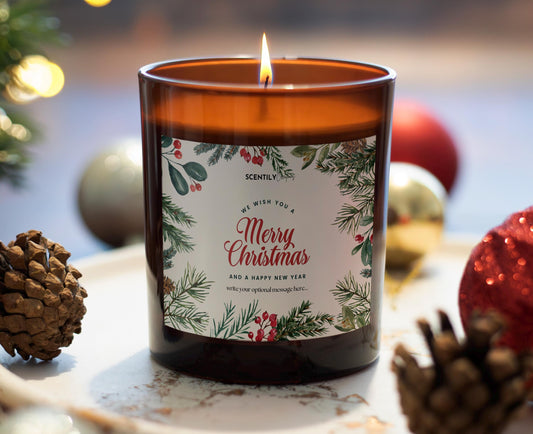 Merry Christmas Ivy Scented Candle